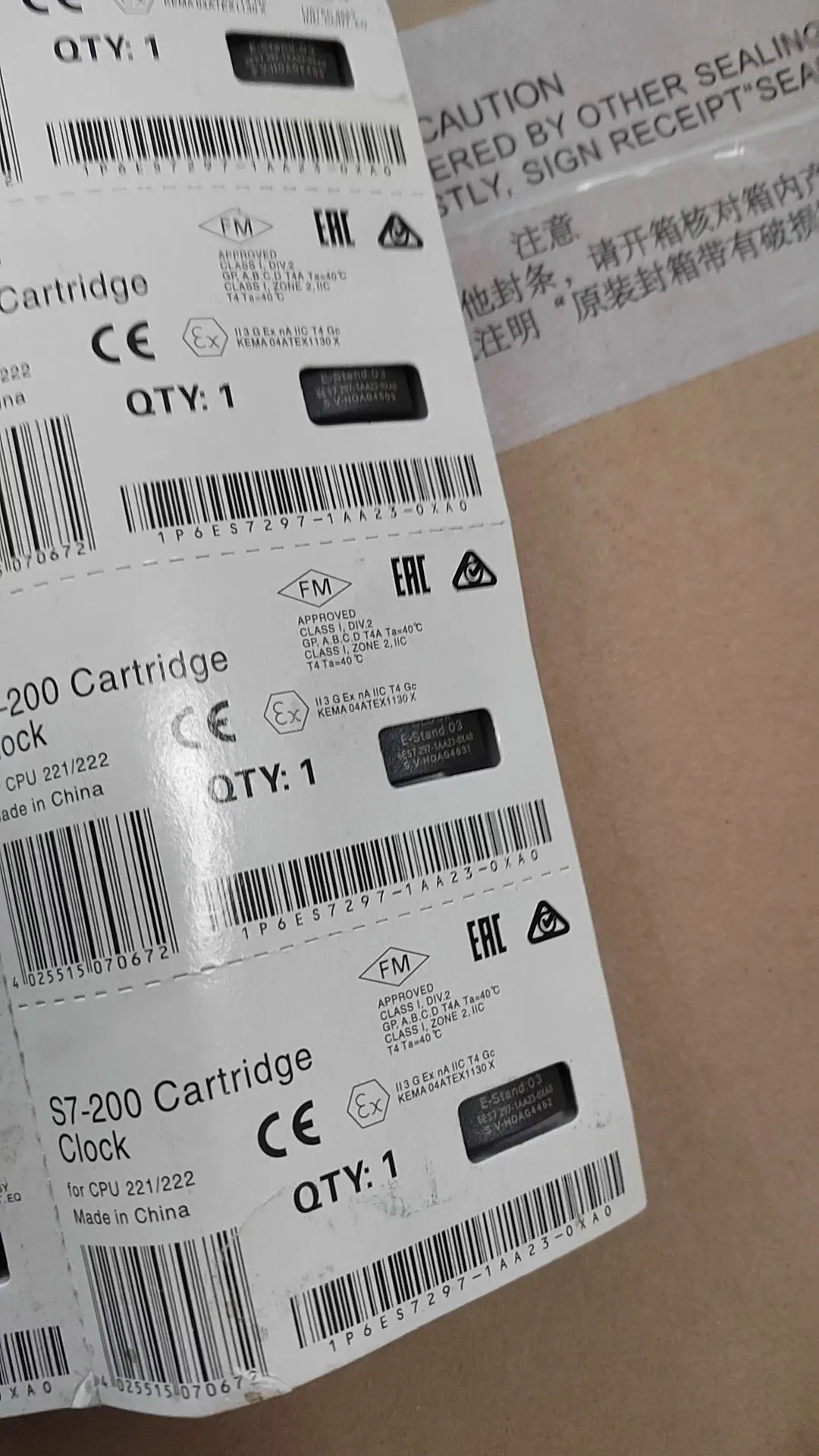 

Brand New 6ES7297-1AA20-0XA0 6ES7297-1AA23-0XA0 Warranty One-year