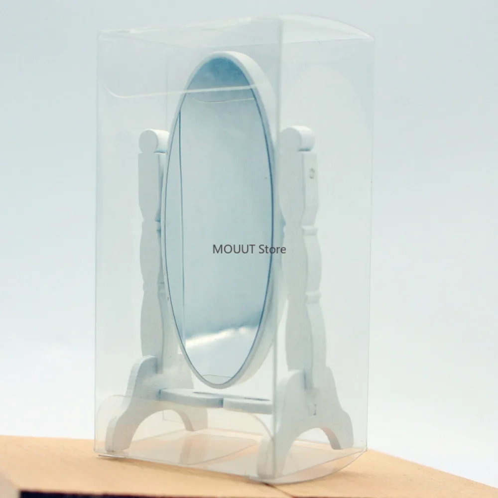 المنمنمات دمية الغابات الأسرة Microfilm الأثاث غرفة الطعام سرير خزانة نموذج اللعب منزل فتاة هدية عيد ميلاد #5