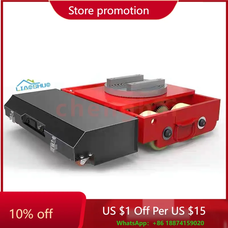 

Электрический роликовый тип нагрузки 50 т, грузовая тележка, движущийся бак, скейт с дистанционным управлением