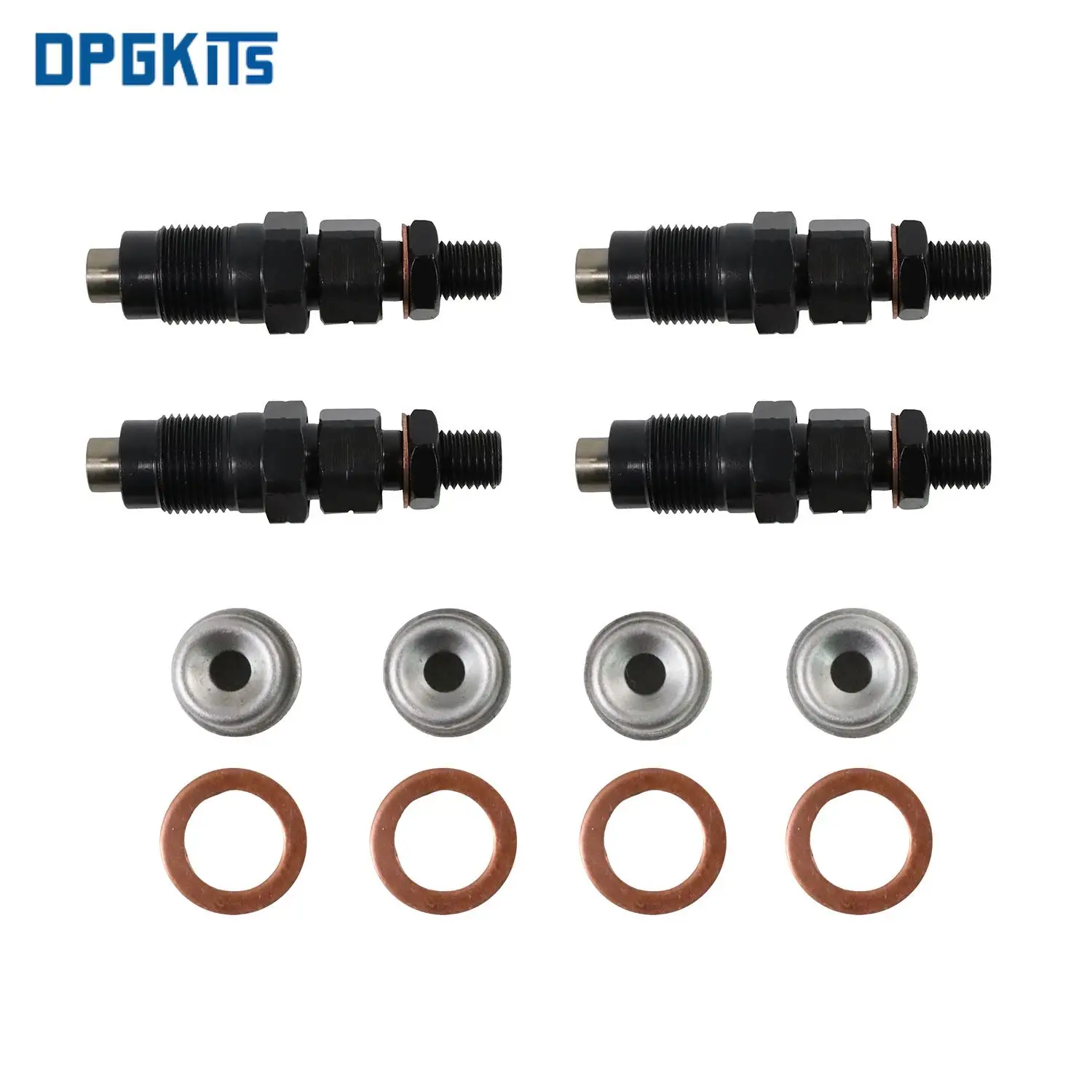 

4 шт. TD27 топливные форсунки двигателя 20 мм 16600-43G23 1660043G23 для NISSAN NAVARA D21 2.7L Высококачественная автомобильная деталь