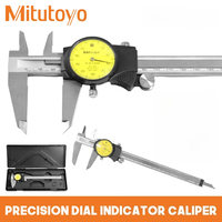 Mitutoyo Japan Caliper 0-150mm/0.01 505-681 D15TN Dial Calibre Stainless Steel Vernier Calipers Measuring Tools Calibre Digital