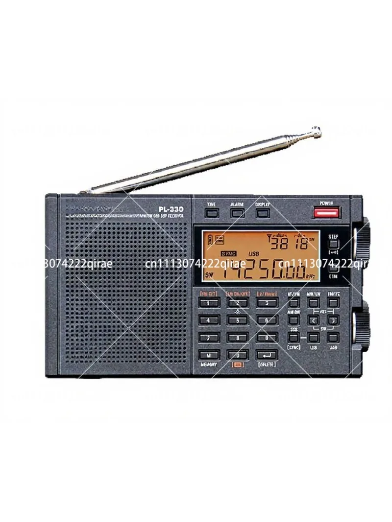 PL-330 Portable World Band Radio | SSB Reception & Programmable Memory | High-Performance Receiver