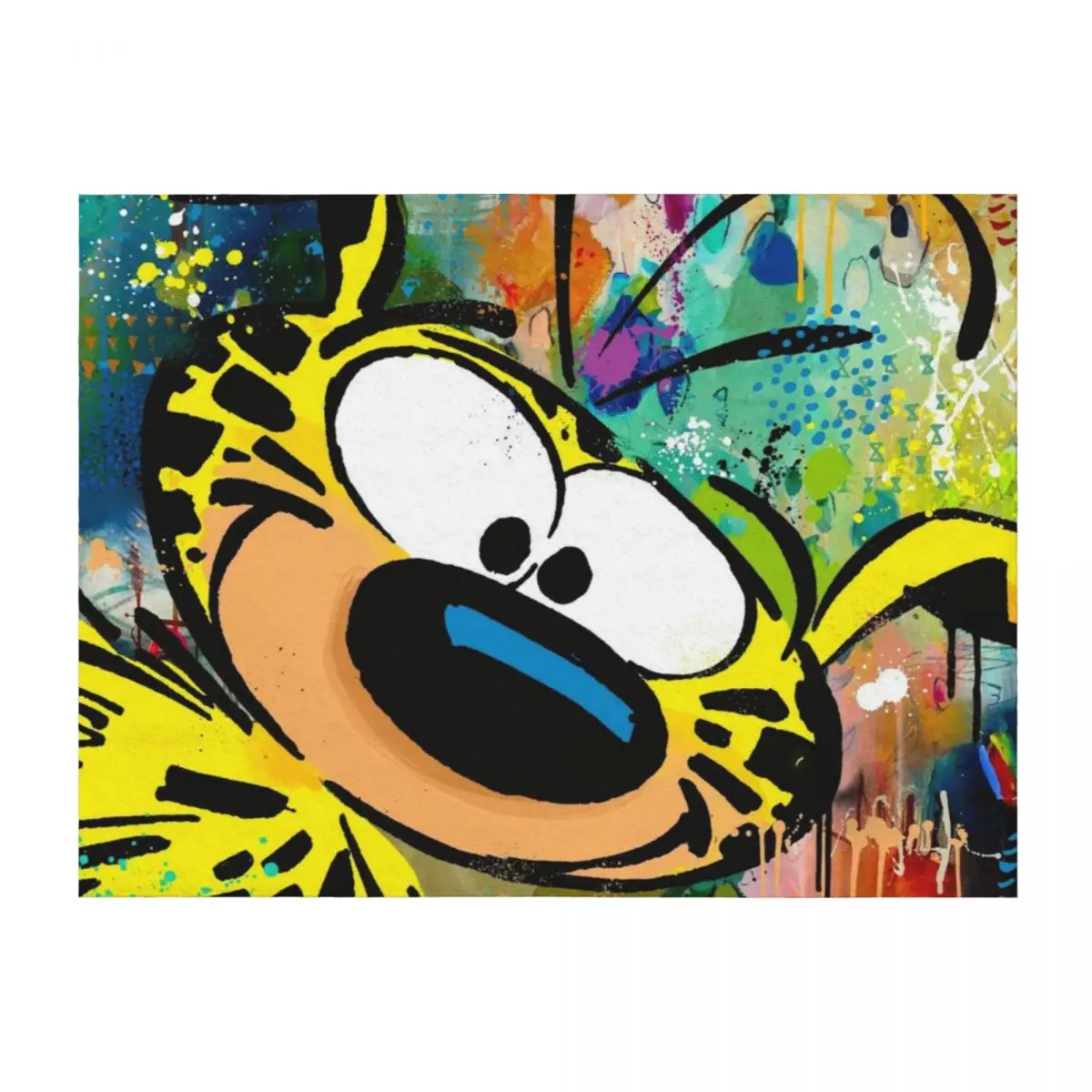 

Marsupilami Throw Blanket cosplay anime sofa bed Hairy Blankets