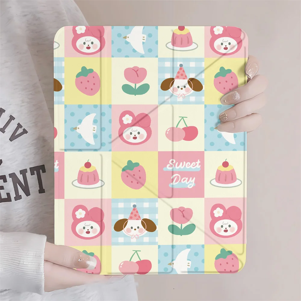 Cute Rubbit Clear Case For iPad Pro 11 12.9 13 10.5 iPad A16 11 10.9 inch 2022 Mini 7 6 Air 11 2024 13 5 4 3 2 1 Covers Fundas 2