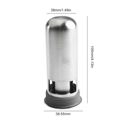 For Bathroom Backflow Preventer Anti-Odor Drain Advanced Control Backflow Prevention Detachable Components Easy Installation