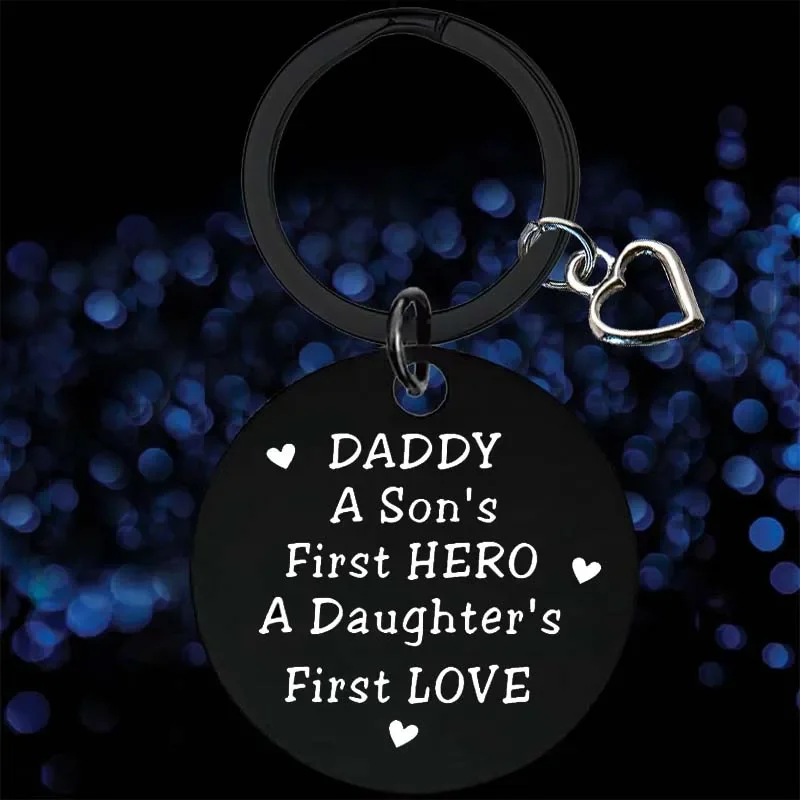 

Cute Father’s Day Gifts Keychain Dad Birthday Key Chain Pendant Father’s Day Gifts Stepdad New Dad to Be Husband Gifts