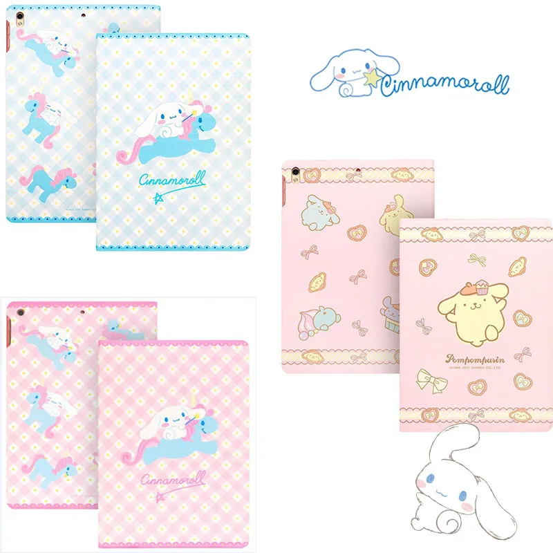 

Sanrio Ipad Protective Sleeve Fantasy Series Kawaii Cinnamoroll Pom Pom Purin Applicable To Ipad10.5Inch/mini4/9.7Inch