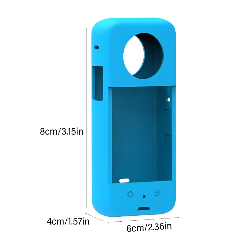 حافظة جلدية من السيليكون R91A لكاميرا الحركة تحمي أجهزتك