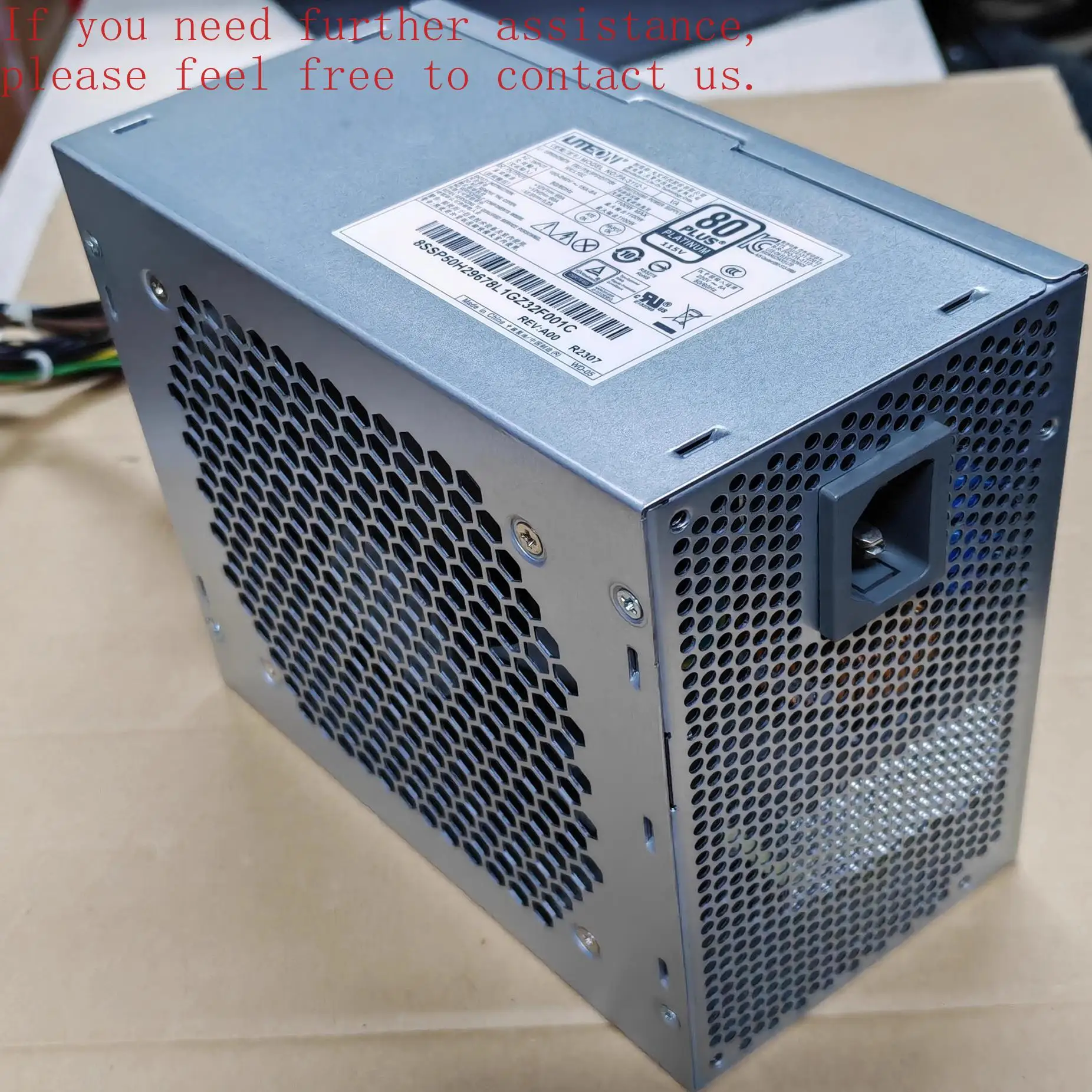 For Lenovo P3 K 10-pin 1100w power supply, with PCIE5.0 interface PA-3112-1 HKIK1-51PP