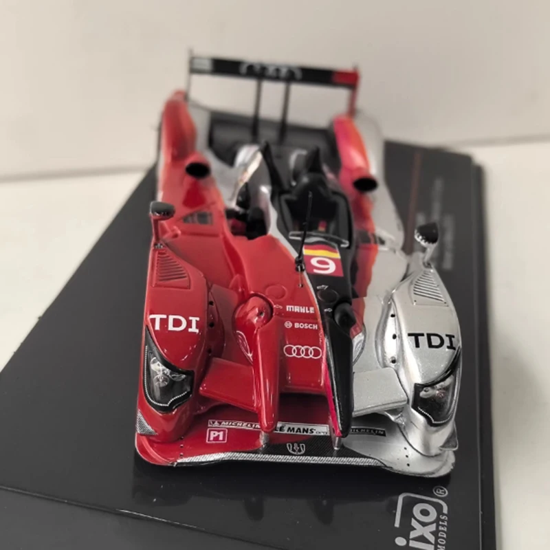 IXO 1/43 Scale R15 TDI 9 LMP1 2010 Alloy Simulation Car Model Static Collection Decorated Holiday Gifts Toys Souvenir Gift