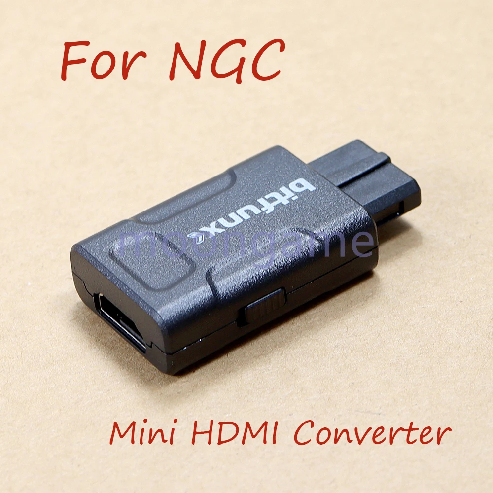 1pc For NGC Mini HDMI Converter for N64/SNES/SFC Mini HDMI HD Video Converter Retro Game Console Adapter