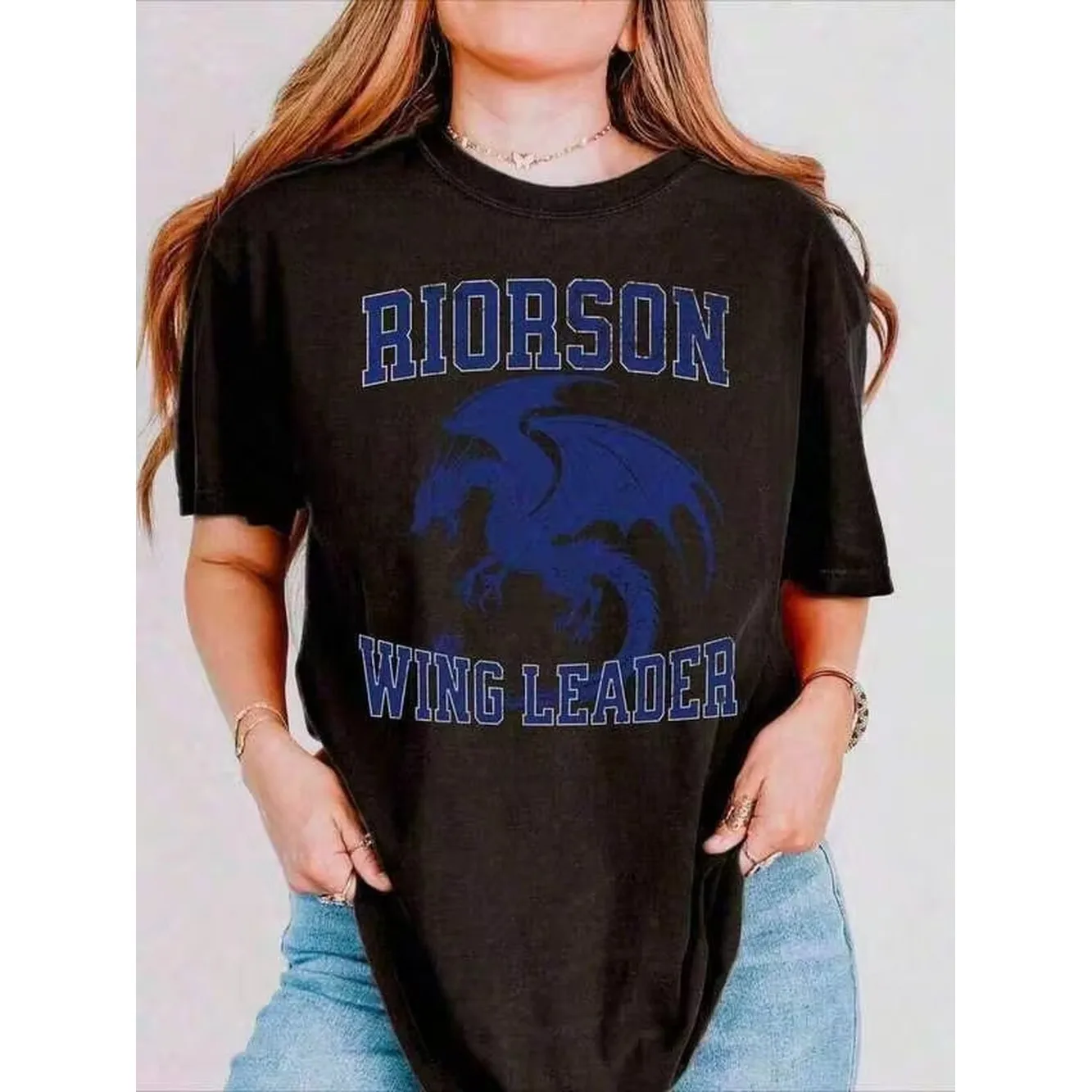Women's-Shirt Wingleader Shirt Fourth Wing Merch Bookish Merch Booktok Onyx Reader Violence Shadow Daddy Onyx Book MerchStreetwear Style Comfortable C
