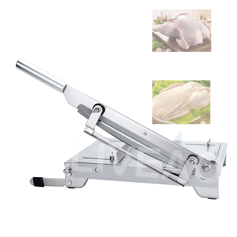 Multifunctional Bone Cutter Vegetable Radish Lotus Root Slicing Machine Stainless Steel Kitchen Manual Herb Slicer