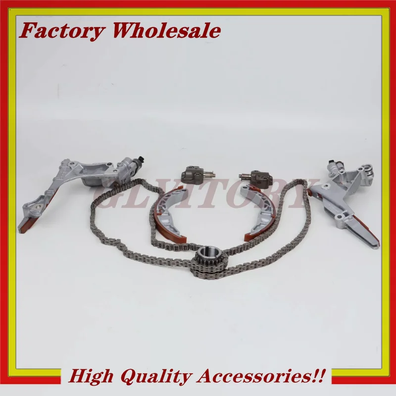 

C2S46348 C2S4946 C2C8277 C2C8280 Timing Chain Kit with Rail and Tensioner for 02-08 Jaguar X204 S Type AJ6 3.0 Timing Chain Set