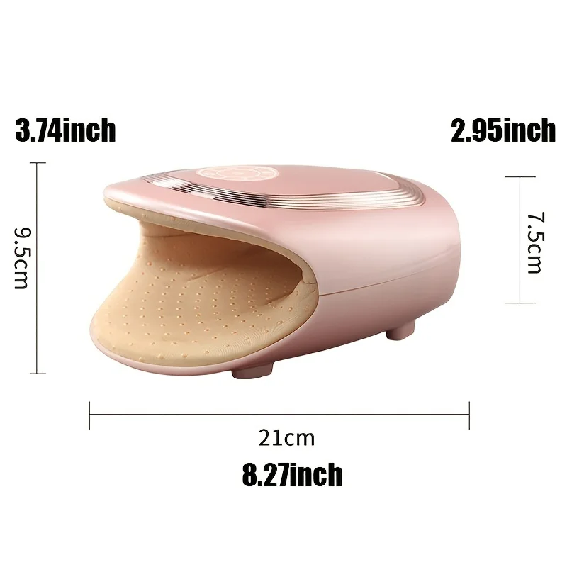 جهاز تدليك طبيعي محمول قابل لإعادة الشحن، أداة يدوية ذكية مضغوطة ساخنة للاسترخاء الإجمالي #3