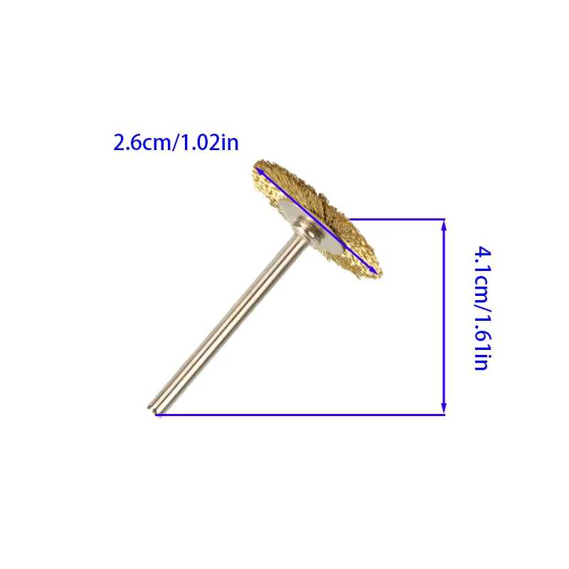 Profissional fio de cobre roda copo escovas bits conjunto removedor pintura ferrugem para moedor rotativo ferramenta elétrica acessórios