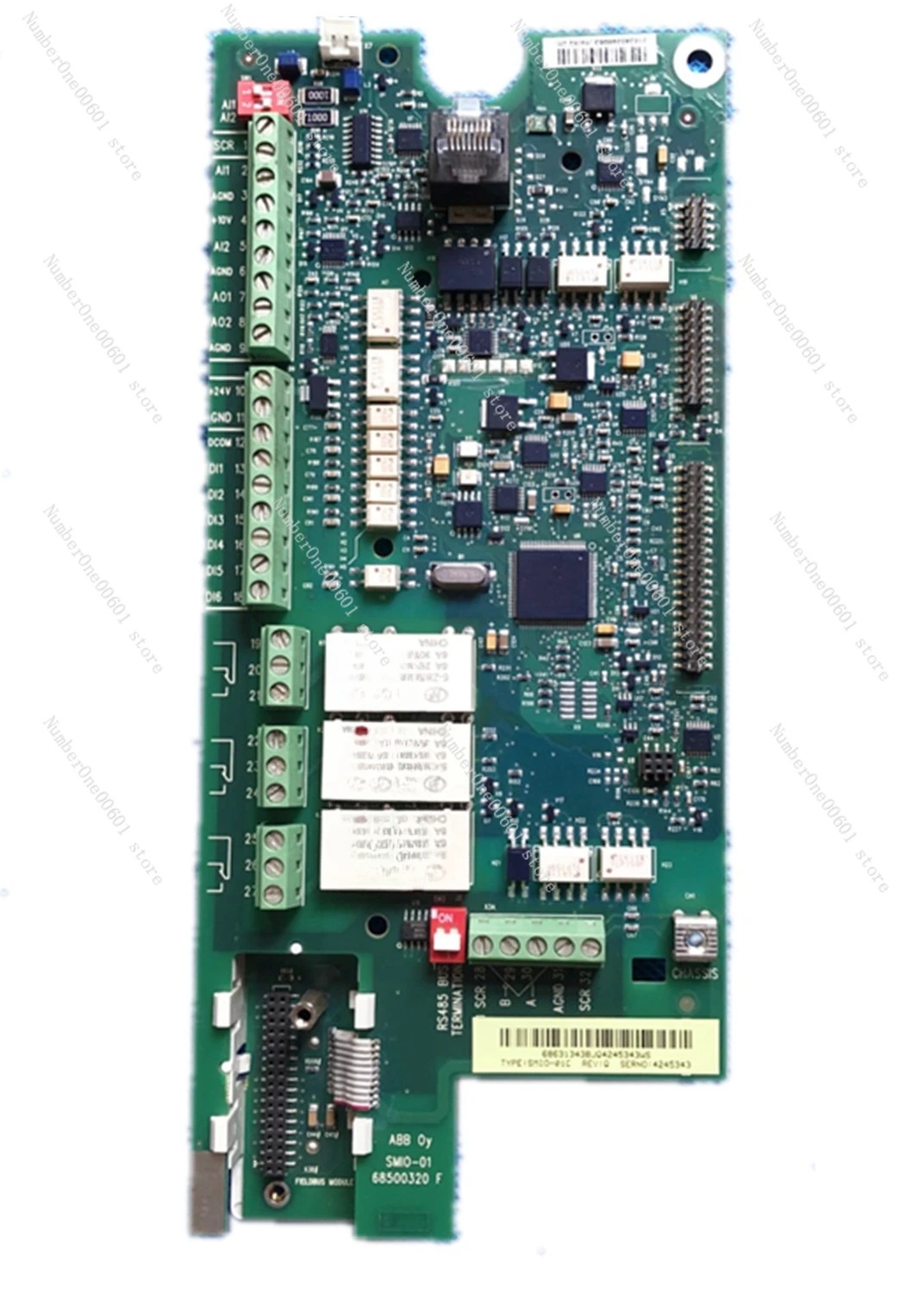 ABB frequency converter ACS510 series CPU board terminal signal control IO motherboard SMIO-01C