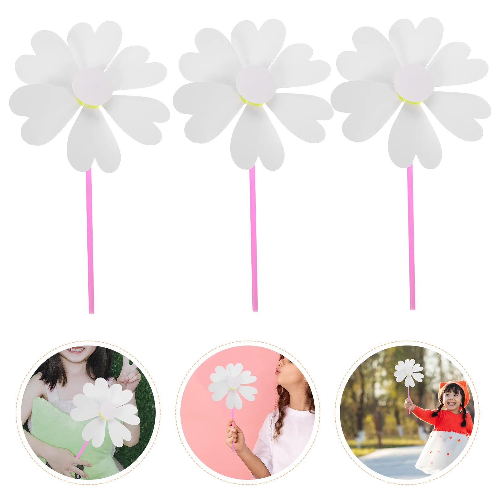 10 Stück leeres Windrad für Kinder, DIY, unbemaltes Papier, Windmühle, Basteln, kreative Outdoor-Aktivitätsdekorationen, Feinmotorik