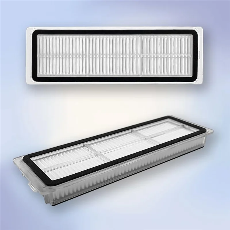 A02V-9PCS Side Brushes Hepa Filters Mop Cloths Dust Bags For Dreame D20 Plus Vacuum Cleaner Replacement Parts