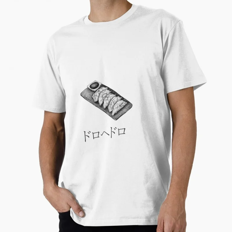 

Dorohedoro Gyoza Japan Manga Kaiman Gift T shirt for Anime lover Large size Tops Manga Graphic Print Y2k Clothes Cartoon Tee