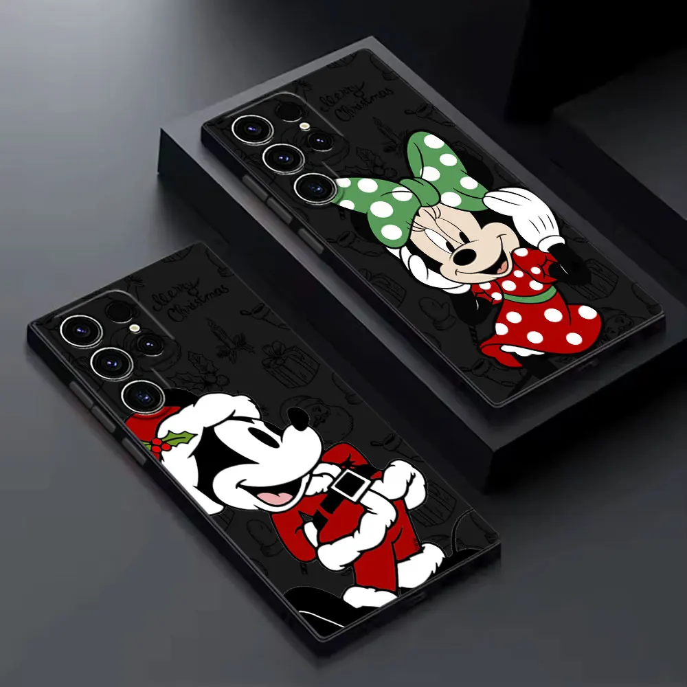 قضية الهاتف لسامسونج غالاكسي A56 A55 A54 A53 A52 A36 5G A35 A34 A33 A26 A25 A24 A23 A17 A16 A15 A14 A07 عيد الميلاد ديزني غطاء #1