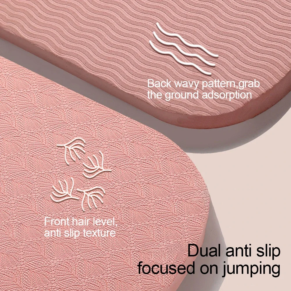 Professional Skipping Mat Needles Indoor Non-slip Yoga Insulation Cordless Shock Sports Absorption Fitness Cushion Acupressure