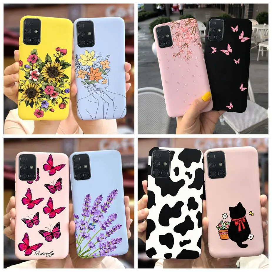 For Samsung Galaxy M31s Case Stylish Candy Painted Cover Soft Silicone Case For Samsung M31s M31 s Coque M315 M317 Fundas Bumper