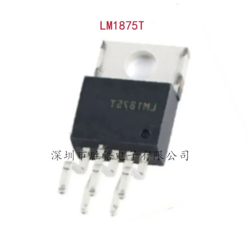 

(10PCS) NEW LM1875T LM1875 Audio Power Amplifier 20W TO-220-5 Five Feet Straight Integrated Circuit