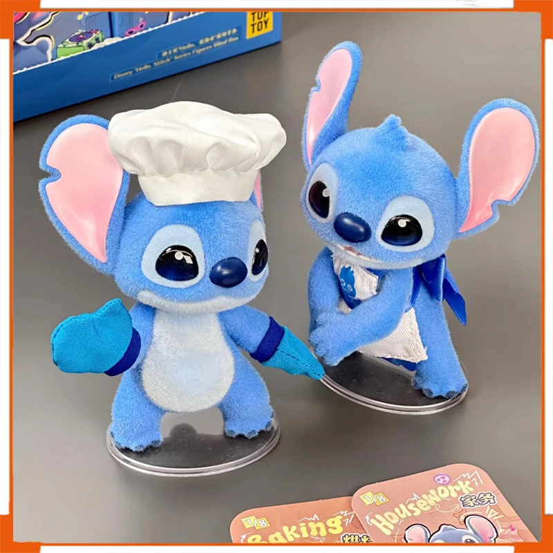 

TOPTOY Disney Hello Stitch Series Cute Blind Box Figurine Collectible Toys Action Toy Figures Home Decorations