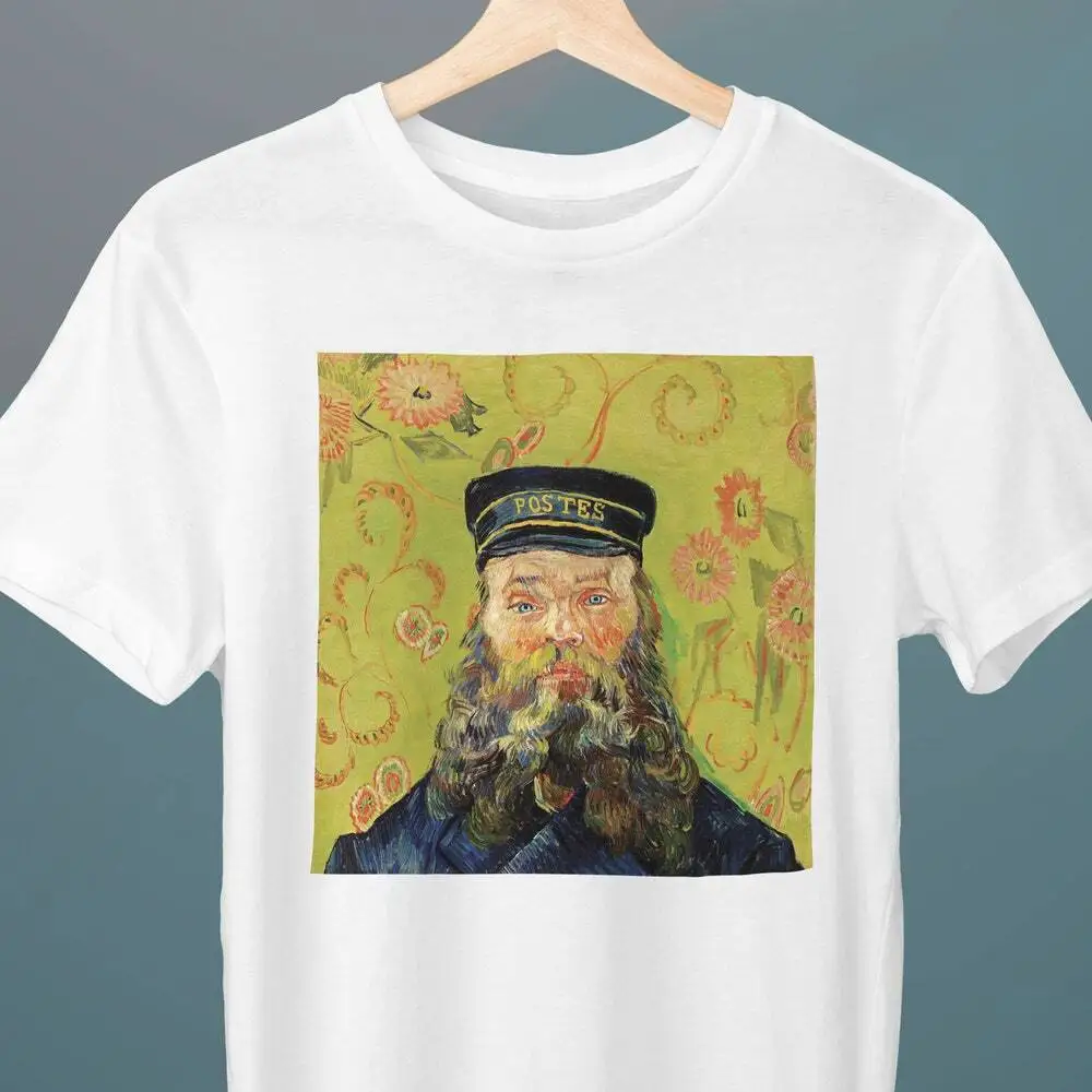 Portrait Of The Postman Joseph Roulin, Vincent Van Gogh Painting T-Shirt