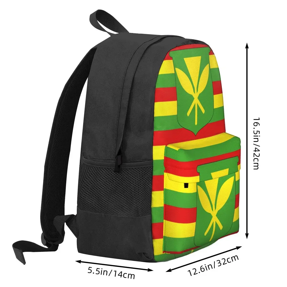 Kanaka Maoli Hawaii Flag Backpacks Boys Girls Bookbag Children School Bags Cartoon Kids Rucksack Laptop Rucksack Shoulder Bag