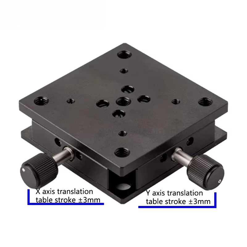 Manual Two-dimensional Thin Dovetail Translation Table Stroke 3mm 1 Year Warranty