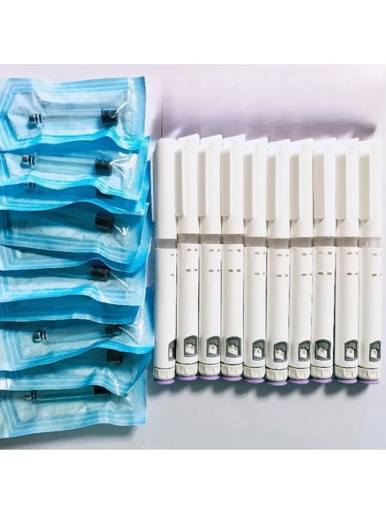 Wegwerpinjectiepen, magische naald, schoonheidsnaald, peptide-injectiepen, nauwkeurige dosering (exclusief medicijnen) - afbeelding 1