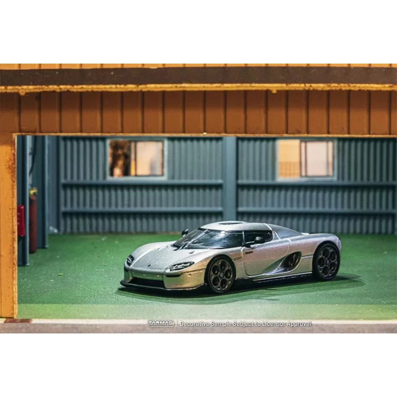 TW متوفر 1:64 CC850 Silver Diecast Diorama Super Car Model Collection ألعاب مصغرة Tarmac Works