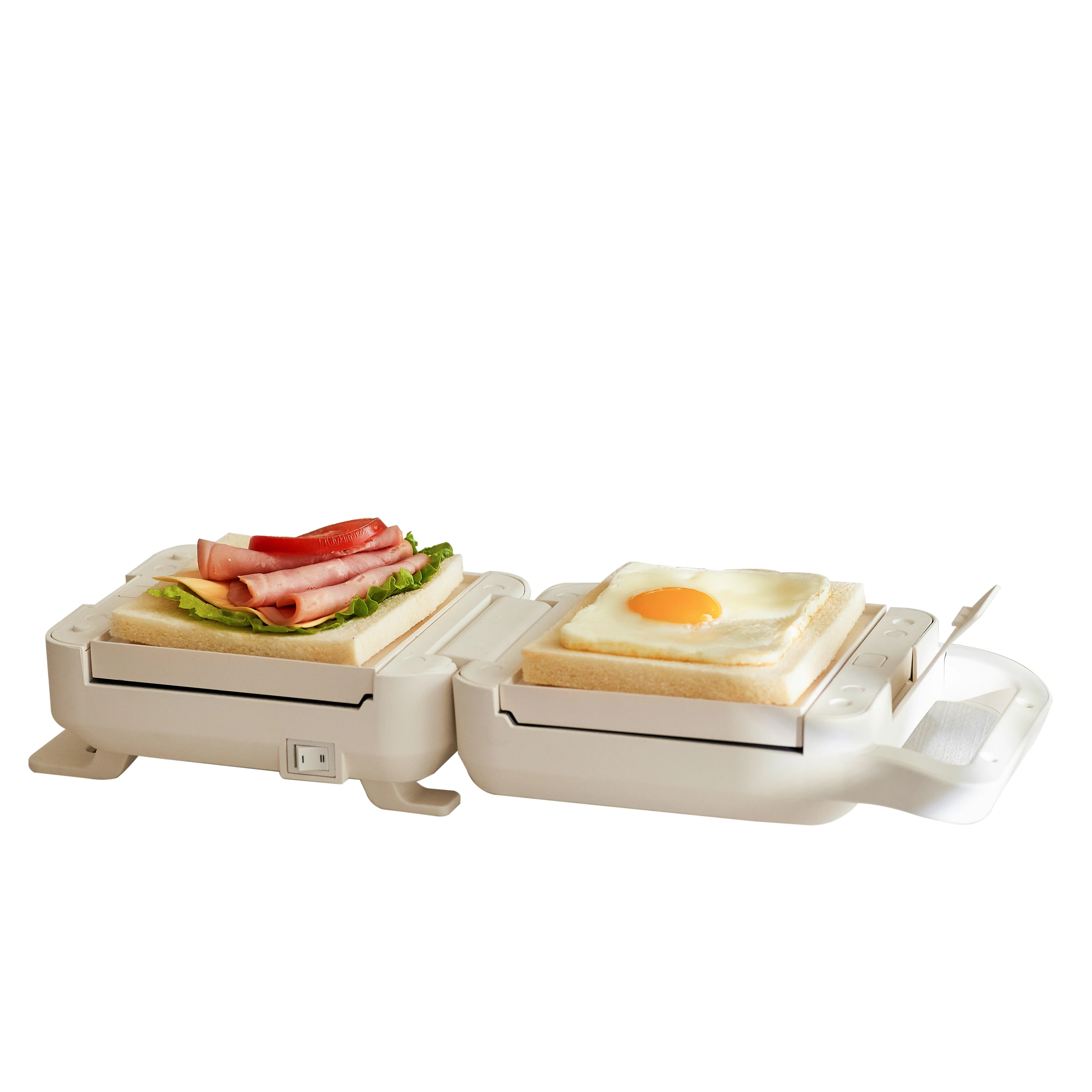 Hot Sale Portable Electric Sandwich Maker Timed Waffle Maker Toaster Baking Breakfast Machine