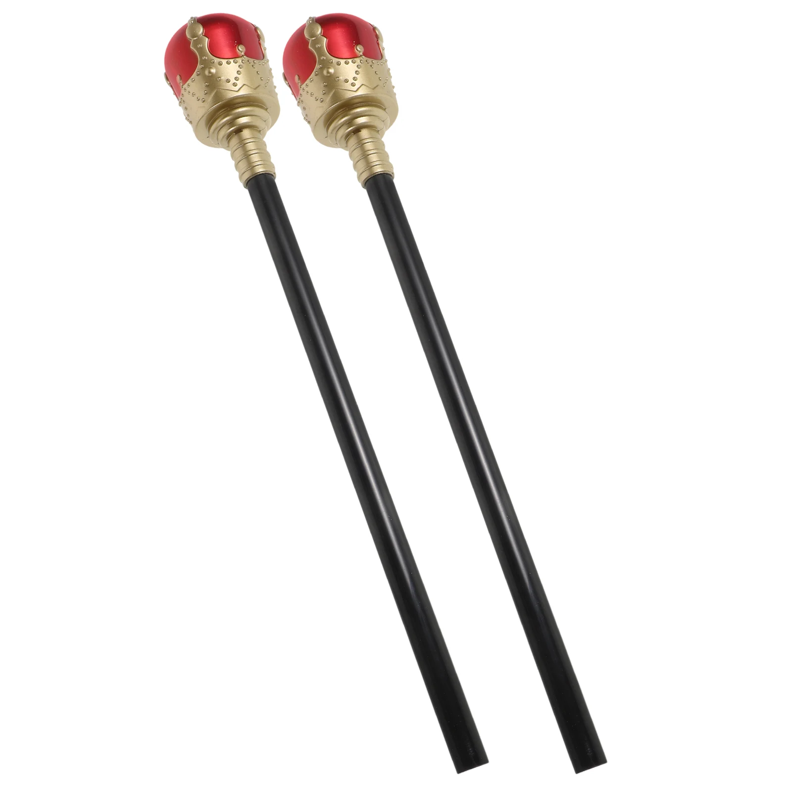 2-teiliges King Prop Sceptor Sceptor Kostüm Kinderzepter für Jungen