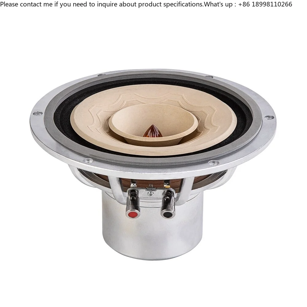 GOB-056 Lii Song Silver-8 8-inch Full Range HiFi Speaker Home Full Range Speaker Unit 25-50W/8ohm 1 Pair