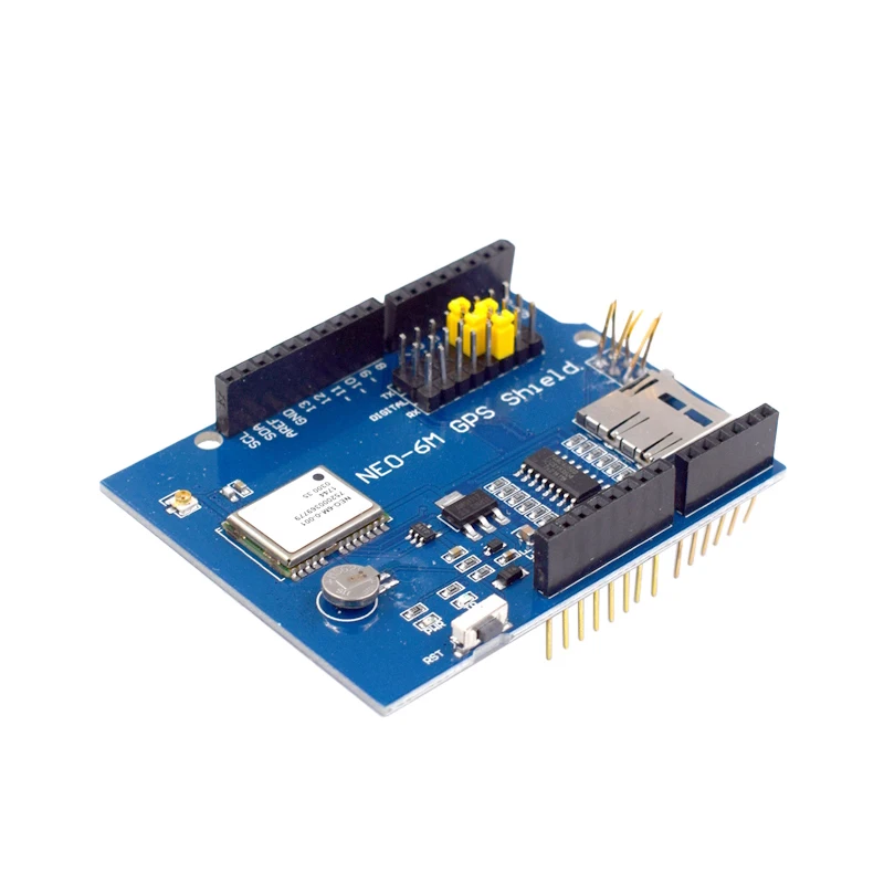 Placa de Expansión GPS NEO-6M, Módulo GPS con Ranura para Tarjeta SD, Registro GPS