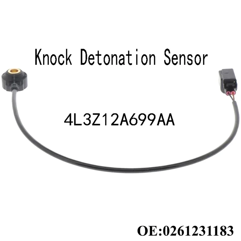 4L3Z12A699AA Sensore di detonazione per Ford Fusion Escape Expedition Super Duty Truck Mustang 0261231183 Parti di accessori