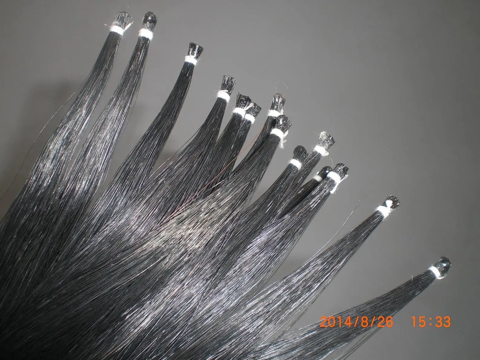 10 Hanks High quality Black Violin Bow Hair 6 gram/PC in 80 to 83cm