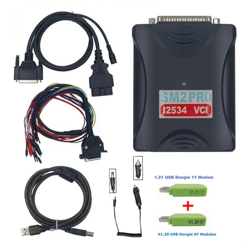 Imagen 2 del producto 【Compre ahora!】J2534 pro+ 22 versión SM2Accesorio 1,20 Pcmflash ECU Programador Banco de herramientas Chip de equipo de diagnóstico automotriz