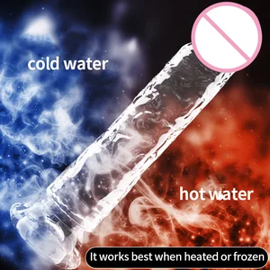 قضبان اصطناعية شفافة للنساء ، ديك كبير ، لعبة جنسية للبالغين ، قضيب مريح ، دسار واقعي ، XXL ، متجر الجنس أعلى 12 الثابت & سميكة القضيب المبيعات - No11