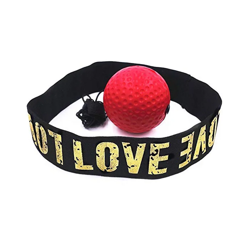 Boxing Speed Balls Head-mount PU Punch Ball Sanda Muay Thai Training Hand Eye Reaction Home Sandbag Fitness Boxing Equipment