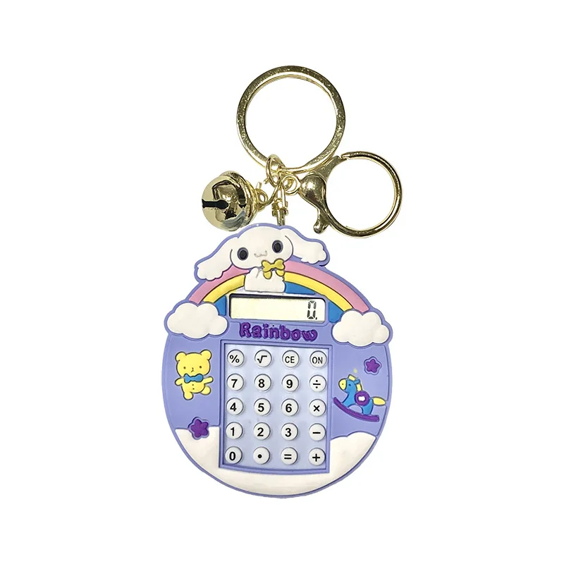 Miniso Taschenrechner Schlüsselanhänger Taschenanhänger, multifunktionaler Schlüsselanhänger