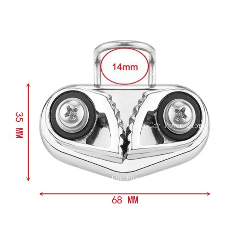 

Подходит для шкивов, веревочных зажимов, оборудование для пилатеса, кабельных зажимов, аксессуаров для морских яхт