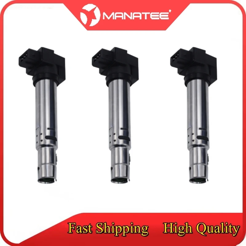 3 PCS Ignition Coil For CHERY QQ3 1.1 2003 2004 2005 2006 2007 2008 2009 2010 2011 2012 2013 2014 2015 2016 S113705110 S11370511