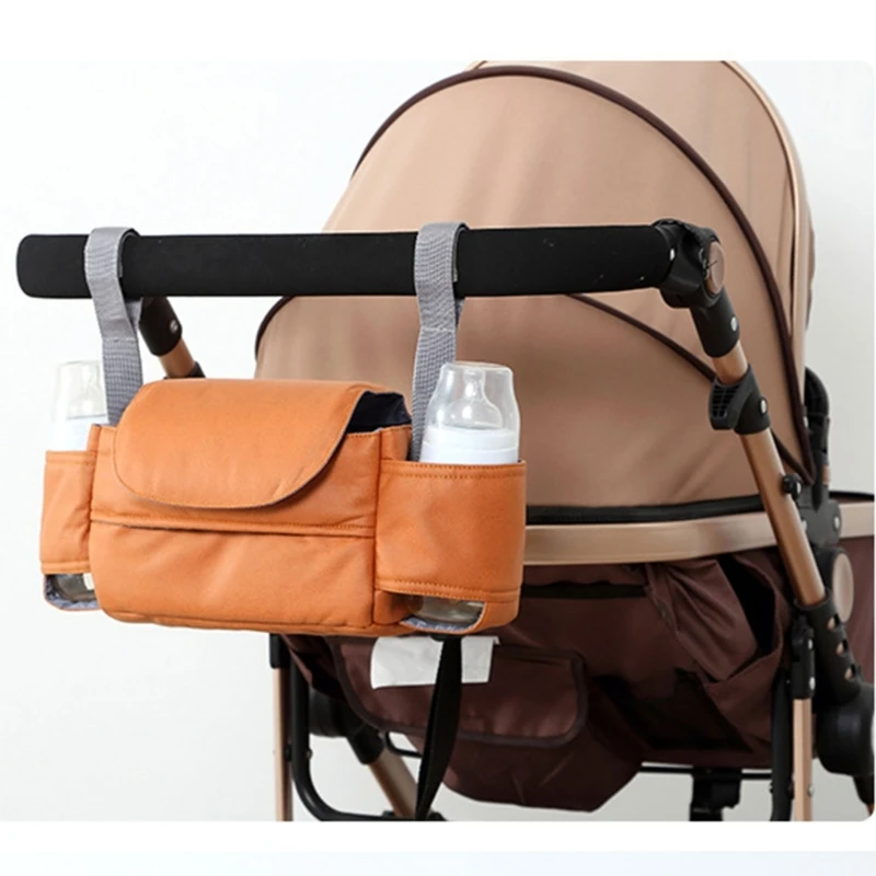 Organisateur poussette pour bébé, caddie poussette, organisateur avec porte-gobelet 40JC