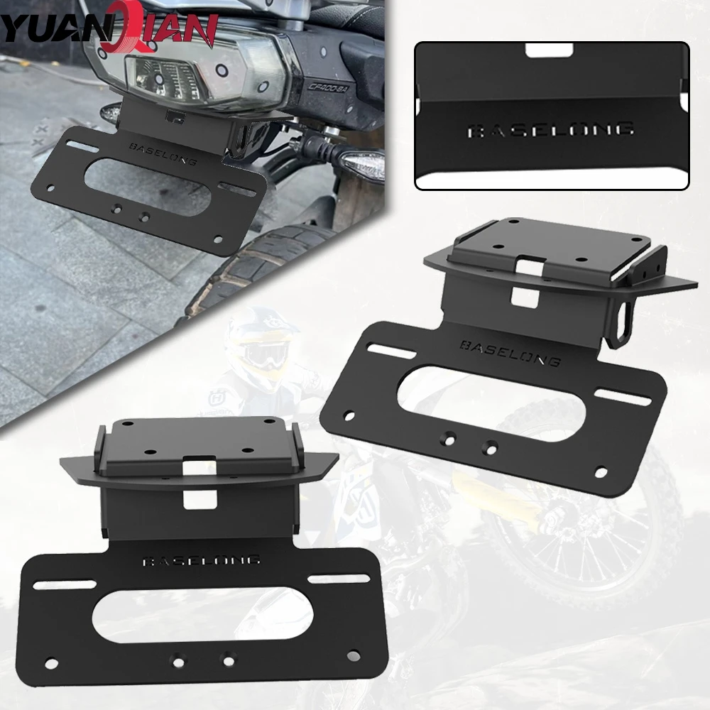 

FOR KOVE 800X Pro 800X Rally 800X Super Adventure 2024-2025-2026 Rear License Plate Mount Holder Tail Tidy Fender Eliminator