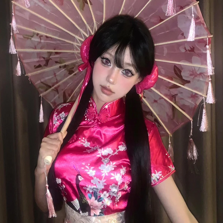 Chinese  Dr loween Cisas Cosplay orm Soft Girl Maid orm ort Sve Daily Wear Other Material