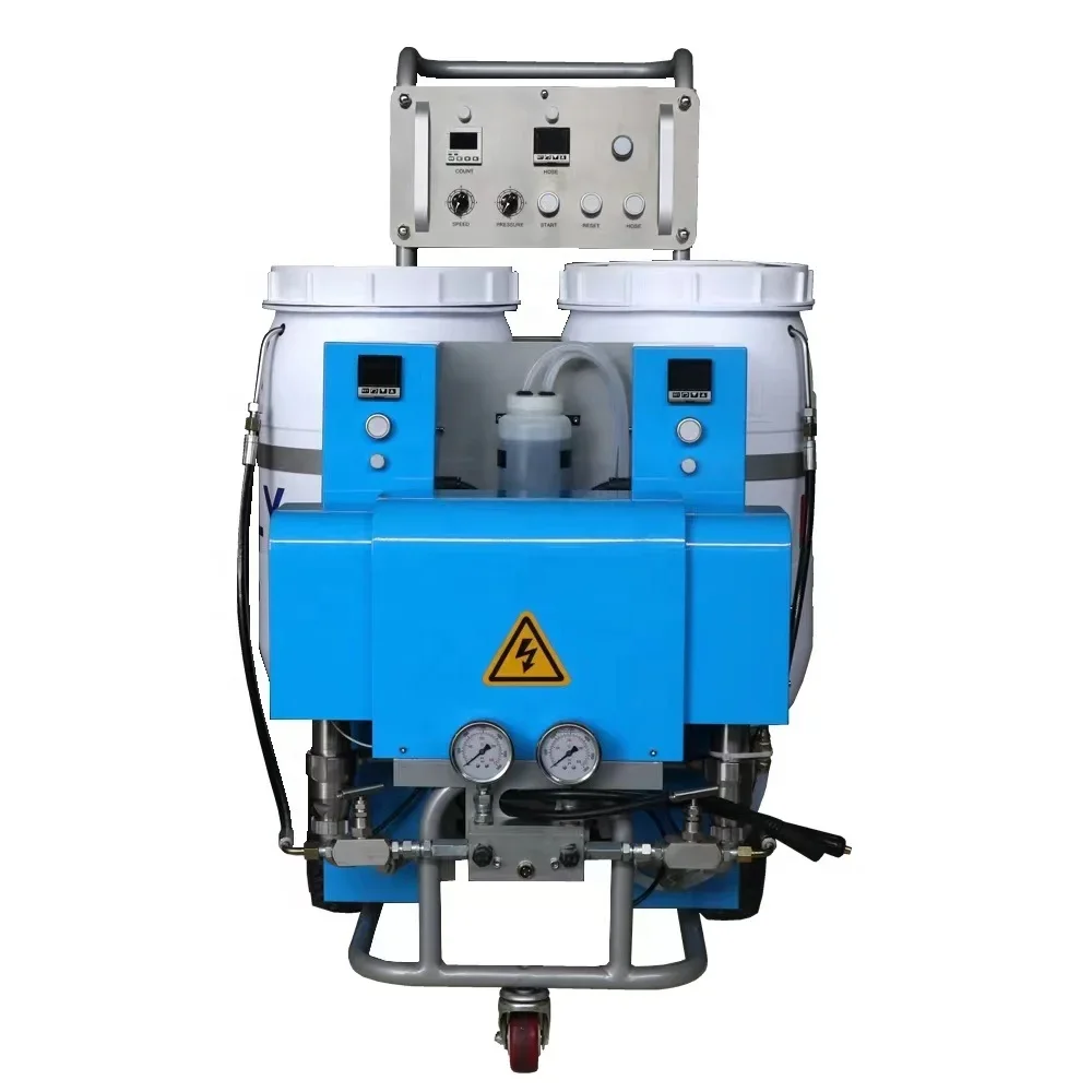 Machine de mousse de pulvérisation de polyuréthane à cellules fermées FD-E10H pour utilisation d'isolation murale